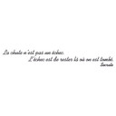 Sticker mural - La chute n'est pas un échec...