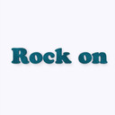 MDF bogstaver - Rock on