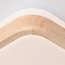 Deckenleuchte Selma, braun, 8 x 39 cm, Holz Lampe