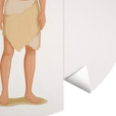 Tohmé - Pocahontas - Fototapeta okrągła - tapeta flizelinowa/tapeta flizelinowa samoprzylepna