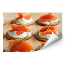 Wallprint Salmon Appetizer