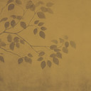 Tapet med bladmotiv Big Pictures beige 4,50 x 2,70 m