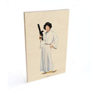 Plakat drewniany Tohmé - Leia