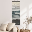 Textielposter Roerich Light - Nevelig Berglandschap - Sir Edward x Grigory Gladarev - Panorama
