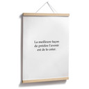 Plakat La meilleure façon