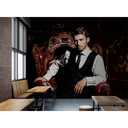 Livingwalls papier peint photo Walls by Patel 2 black tie 2   