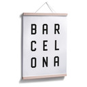 Plakat - Typografia Barcelona