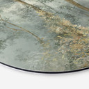 Wanddecoratie Betoverd Bos - Ms Tiff - Aluminium dibond - Rond