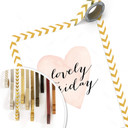 Plakat premium Confetti & Cream - Lovely Friday 