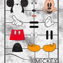 Tapet - Mickey Kit - 200 x 280 cm