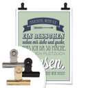 Poster Manchmal, wenn ich ein bisschen neben mir s
