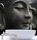 Fototapete, Buddha Statue Zen Spa
