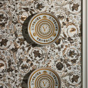 Versace Home papel pintado de lujo floral perla beige marrón de diseño clásico no tejido