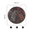 Queen of Night digital tapet i 1.4x1.4m Fashion for Walls 4 av Guido Maria Kretschmer