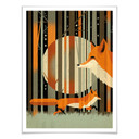 Plakat Brown - Midnight Foxes
