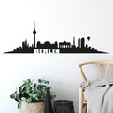 Wallsticker - Udsigt over Berlin