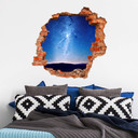 3D Wallsticker Moon Trance