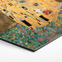 Hexagon Dibond Klimt - the Kiss
