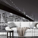 Fotobehang Papierbehang Brooklyn Bridge - 366x254 cm