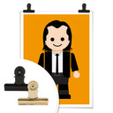 Plakat Gomes - zabawka z Pulp Fiction Vincent Vega