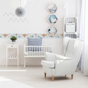 A.S. Création Lovely Kids Frise autocollante enfant - Bleu, Orange