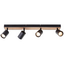 Spotbalken Joris, braun, 60 x 15,3 cm, Metall Spotbalken