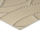 Dækplade til komfur Abstrakte ringe beige - Grande