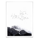 Plakat Kubistika - Wysoko w górach