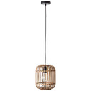 Pendelleuchte Willi, braun, 130 x 21,5 cm, Metall Pendellampe, dimmbar