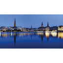 Fototapeta Hamburg Jungfernstieg