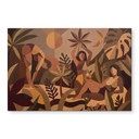 Tableau Amber Flora - Femmes dans la forêt tropicale - Sir Edward x Grigory Gladarev - Alu-Dibond