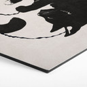 Hexagon Dibond Katte Ying & Yang - Tunaboylu