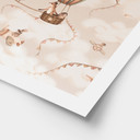 Poster Aventure Animalière en Montgolfière - Oliver Robins