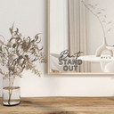 Wallsticker Spiegel Sticker Born to stand out