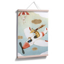 Poster - Loske - Voyage en avion