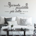 Wallsticker - Dai ad ogni giornata