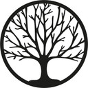 Muursticker Tree of Life