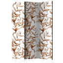 Rumdeler - Planter i sepia, 3-delt