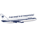 Muursticker Pan Am Take off