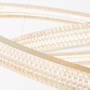 Pendelleuchte Darius, gold, 150 x 80 cm, Metall Pendelleuchte