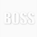 Litery dekoracyjne 3D BOSS