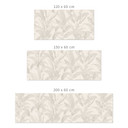 Stænkplade til køkken Urban Jungle tropiske blade creme - Bloomery Decor