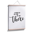 Plakat Gdziekolwiek jesteś