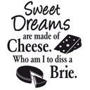 Cheese Dreams wallsticker