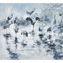 Guido Maria Kretschmer Papier peint photo Art Edition Grues