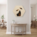 Hexagone - Bois Kubistika - Bouquet scandinave