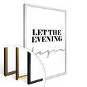 Plakat - Let the evening be-gin