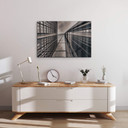 Tableau sur verre Brown - Gratte-ciel