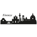 Wandtattoo Skyline Firenze (Florenz)