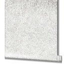 Grafisk tapet, non-woven tapet Flora grå